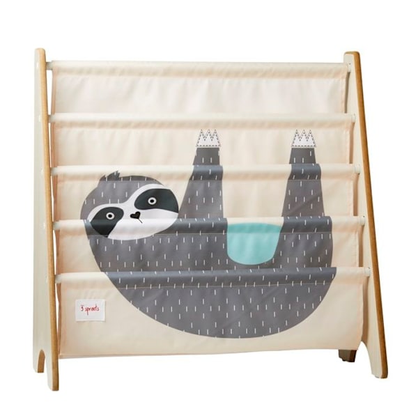 3 groddar - Lazy Book Organizer - ELEMENT FÖR BARN Beige