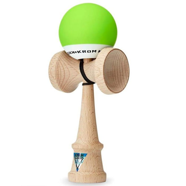Krom Kendama Pop Outdoor Game Lime Green - KROM KENDAMA