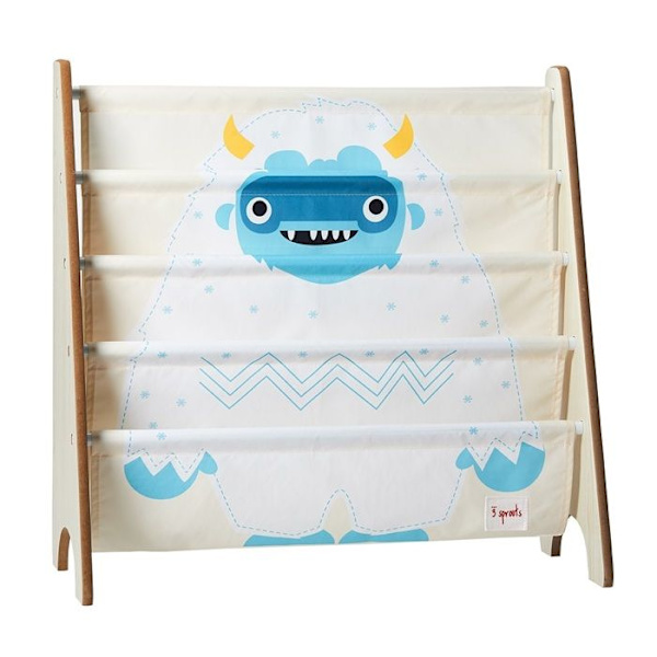 3 Sprouts - Yeti-kirjahylly - ELEMENTS FOR KIDS Vit