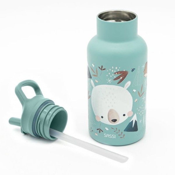 Sassi Junior - Isothermipullo Munchy karhu 350 ml Flerfärgad
