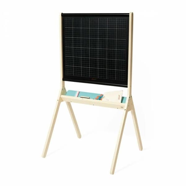 KLASSISK MAGNETISK TAVLE Svart och beige