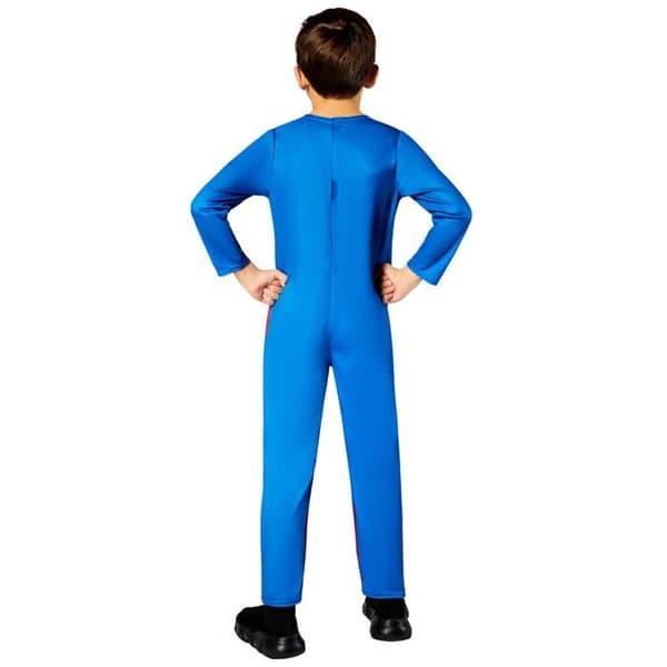 Perinteinen Superman-puku Blå 7-8 år gammal