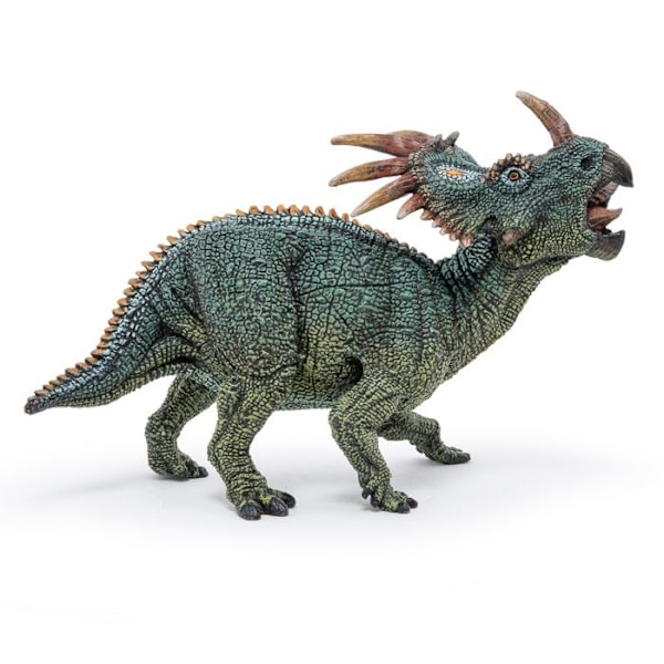 Dinosaurusfigurin: Styrakosaurus Flerfärgad
