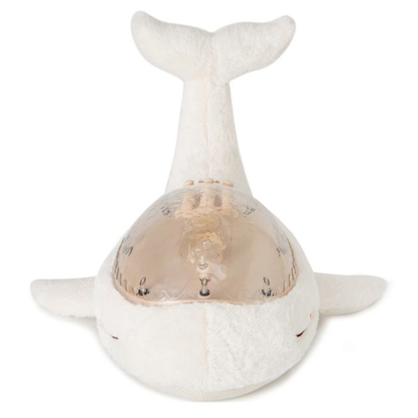 Tranquil Whale Family - Vit