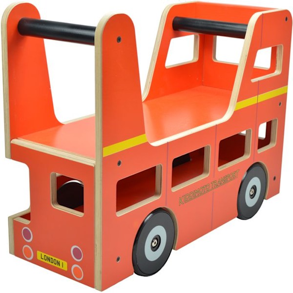 Kiddimoto - Kantava Lontoon Bussi Röd