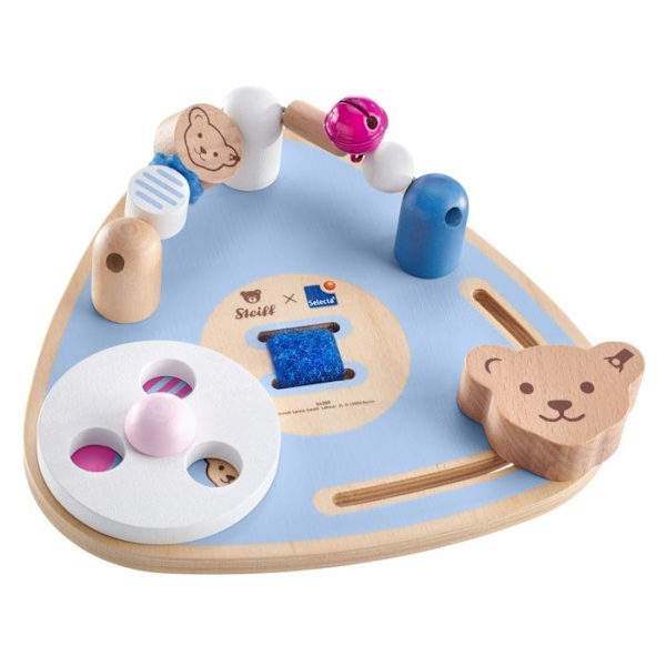 Motoriset vaihtoehdot - Selecta - Steiff-karhu - Puu - 12 kuukautta - Ekologinen Blå