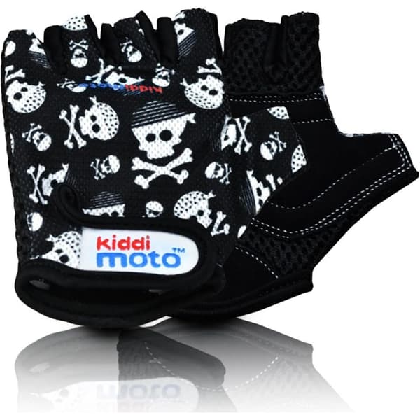 Kiddimoto - Skullz Handsker SMALL Svart