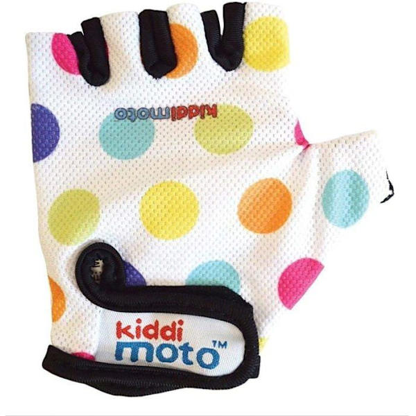 Kiddimoto - Pastellipisteet KÄSIKOKO MEDIUM Rosa