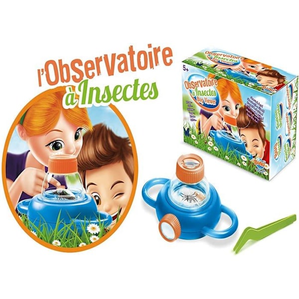 Hyönteisten observatorio - Opettava peli - Tutkimuspeli - Buki Blå