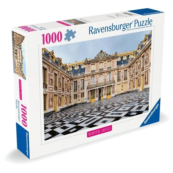 Palapeli 1000 osaa Versailles'n linna, Ranska, Kokoelman kohokohta, alkaen 14 vuotta, Linna, 12001315, Ravensburger
