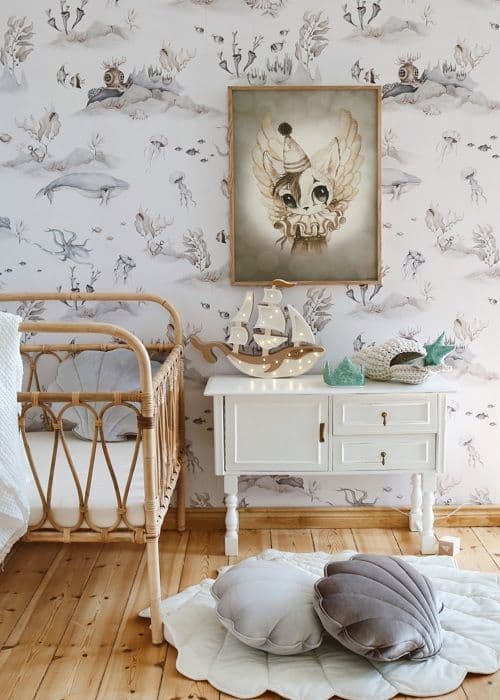Pienet Valot - Ruskea Laivalamppu Beige