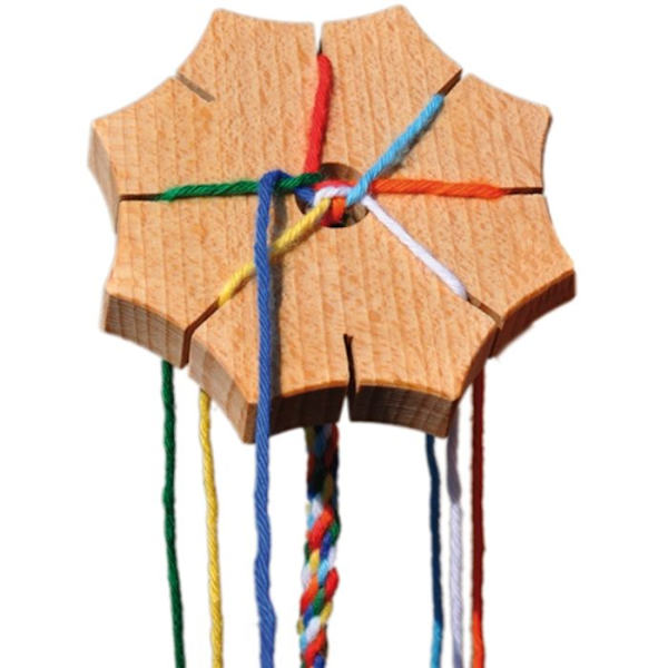 Flätningsstjärna - FAGUS - Beige - Kreativ aktivitet - För barn från 4 år - Komplett kit Beige