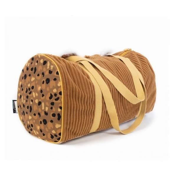 Speculos the tiger weekend bag kastanj