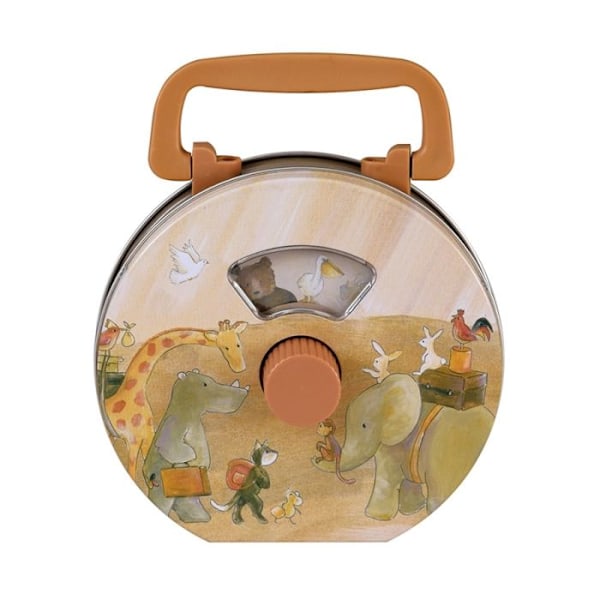 Musiikkilaatikko - Egmont Toys - Nooan arkki - Metalli - Ilman paristoja - 3 vuotta ja yli Beige