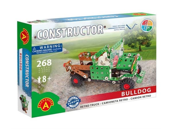 Alexander Toys - Constructor Bulldog - Retro lastbil Grön