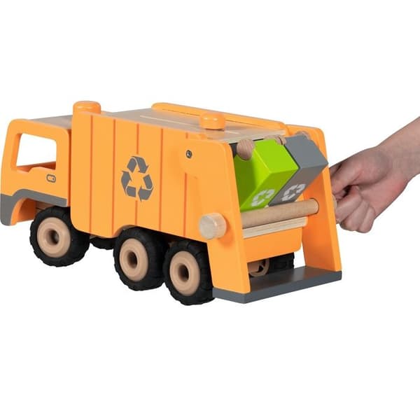 ECO-jäteauto 2 astialla Apelsin