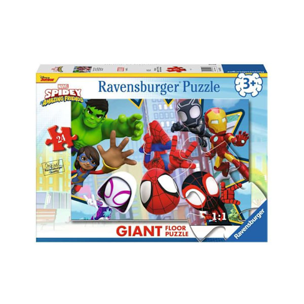 Jättiläinen palapeli - RAVENSBURGER - Spidey - 24 osaa - Marvel - Lapsi