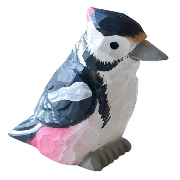 Wudimals - Hackspettfigur - K-PLAY Beige