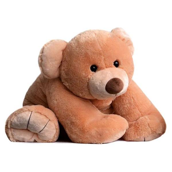 Pehmytlelu - EI NIMI - Iso Hunaja Karhu 65cm - Vaaleanpunainen - Sekä tytöille että pojille - Alk. 6 kuukautta kastanj