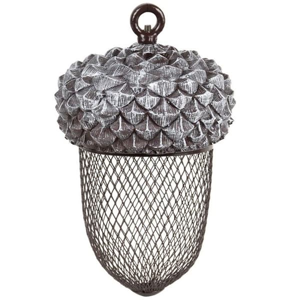 Foderbræt - Esschert Design - Kapsel - Polyræsin - Metal - Udendørs Svart