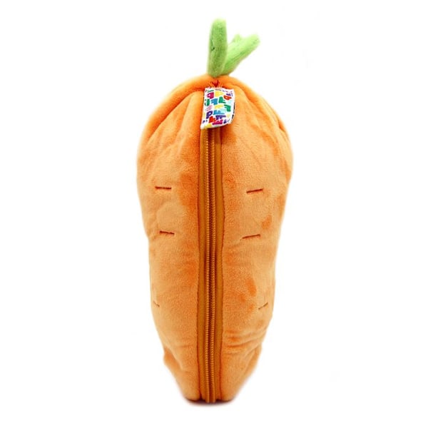 Pehmoeläin - Les Déglingos - Flipetz Pupuni Carotte - 2-in-1 - Kierrätetty vanu - 14x9x26 cm Orange