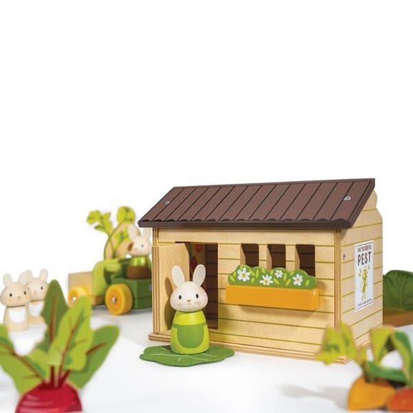 Tender Leaf Toys - Kaninernes køkkenhave - DAM beige