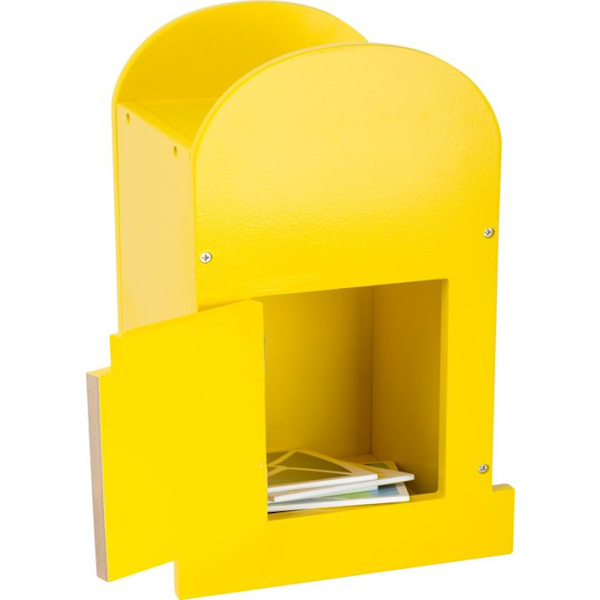 Postilaatikko tarvikkeilla