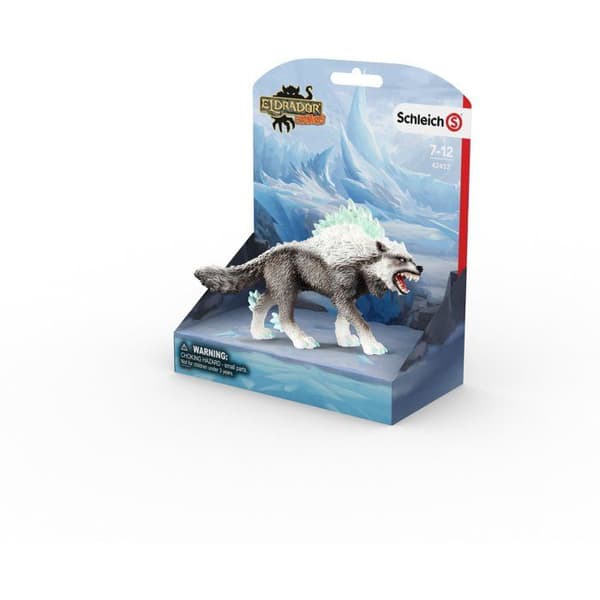 Figur Lappvarg, SCHLEICH 42452 Eldrador® Creator, Leksak för barn från 5 år Blå