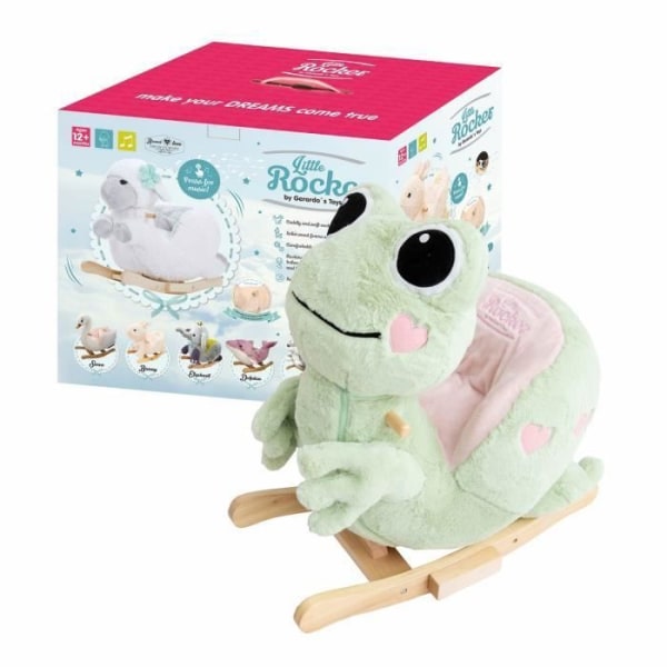 Grön gunggroda - Gerardos leksaker - För barn - Från 12 månader - 2 års garanti