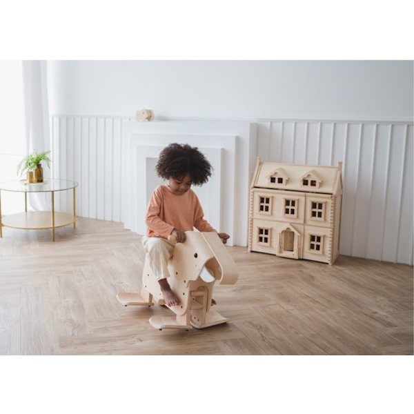 Planleksaker - Elefant för promenader - BYXA Beige