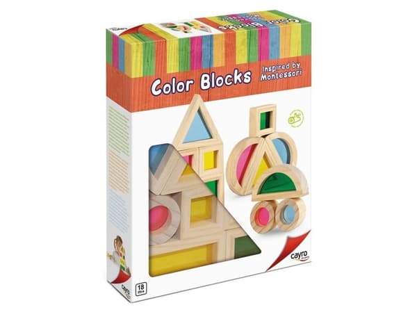Cayro - Farvede blokke Beige