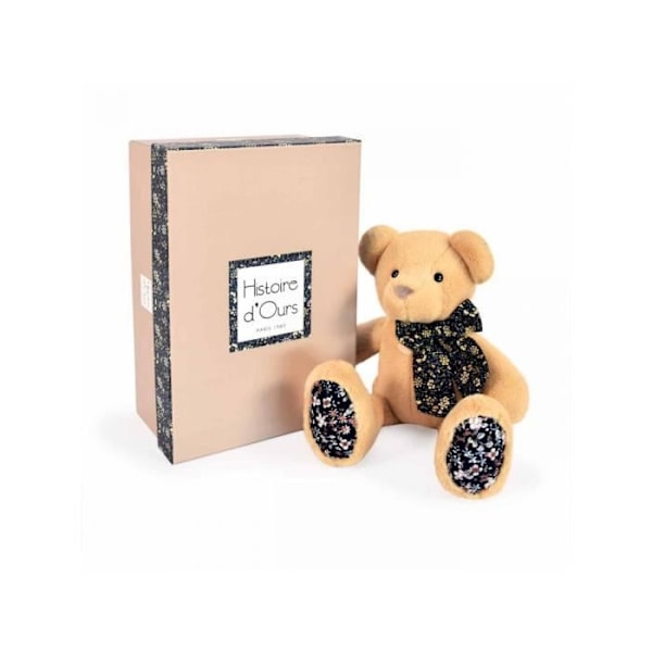 Plyschleksak - BEAR STORY - Ljusbrun björn - Blandat - Barn - 25 cm kastanj