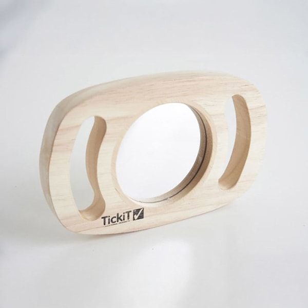Självreflekterande spegel - TICKIT Beige