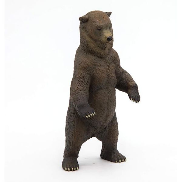 Figuriini Grizzly - PAPO - VILLIELÄMÄ - Sisätila - Sekä - Lapsi Brunt, vitt och svart
