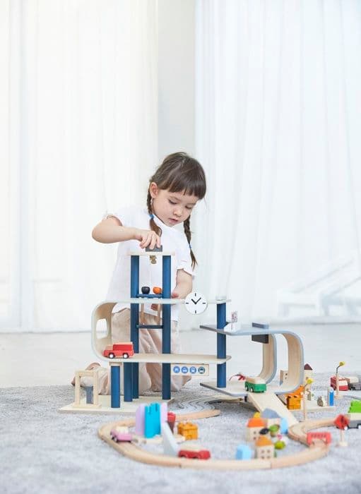 Plan Toys - Min store station - TROUSSELIER Blå
