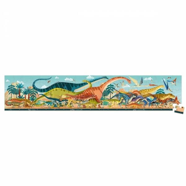 DINO - PANORAMA PUZZLE DINO Apelsin