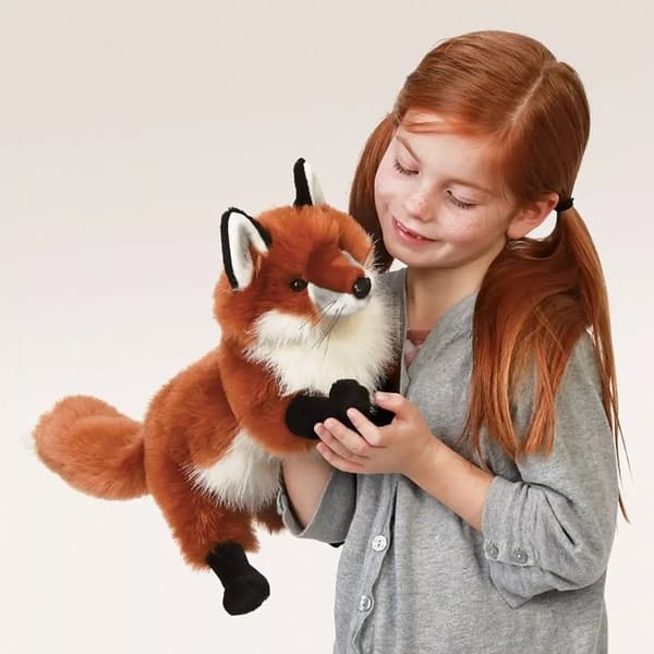 Docka och teater - FOLKMANIS - Red Fox Orange