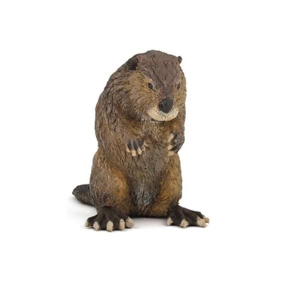 Figuriini Castor - PAPO - Malli Castor - 3-vuotiaille ja vanhemmille pojille - Ruskea ja musta Brunt och svart