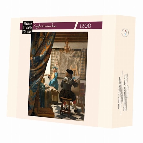Puzzle Michèle Wilson - Vermeerin maalaustaide - WILSON PELIT Beige