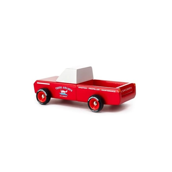 Candylab Toys - Pick-up Longhorn Red - DAM Röd