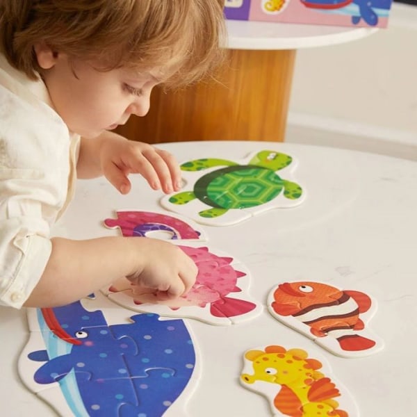 Mideer - My 1st ocean animals puzzle - TROUSSELIER Rosa
