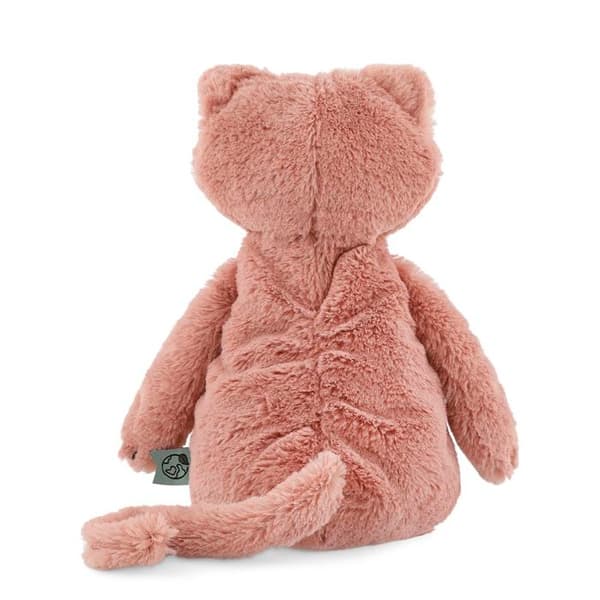Plys - TRIXIE - Fru Kat - 25 cm - Genanvendt polyester - Lyserød Ros