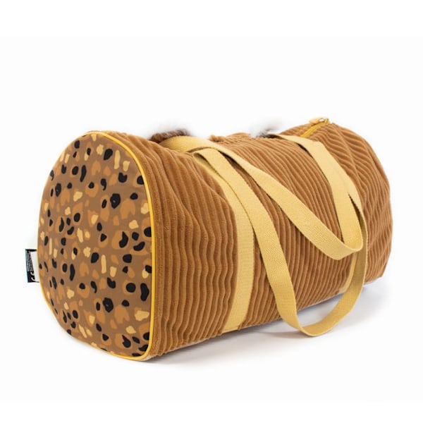 Speculos the tiger weekend bag kastanj