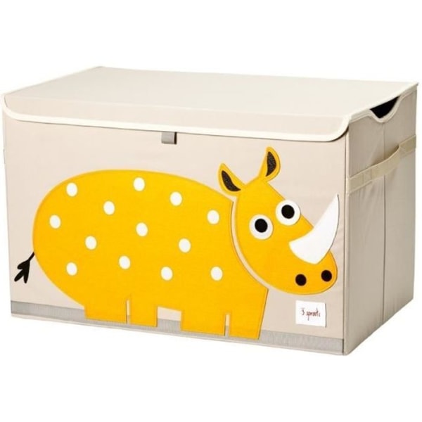 3 groddar - Rhino Toy Box - ELEMENT FÖR BARN Gul