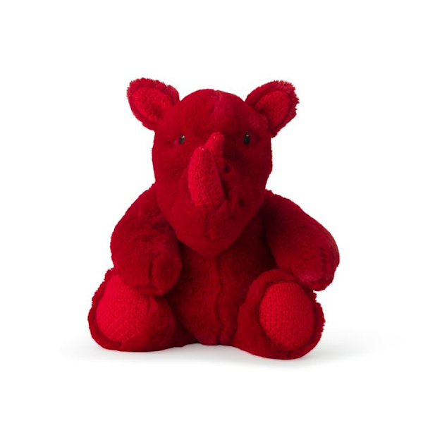 WWF - Rira the red rhino plyschleksak 29 cm - TOOPIZ Röd