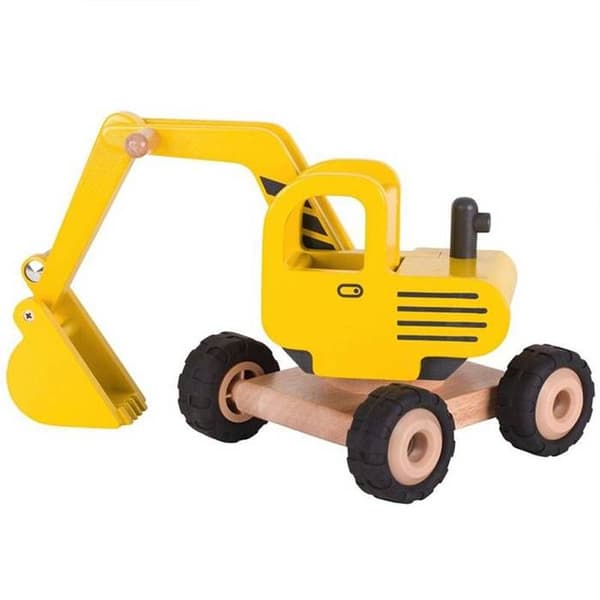 Træskovl - GOKI - 20cm - Gul Gul