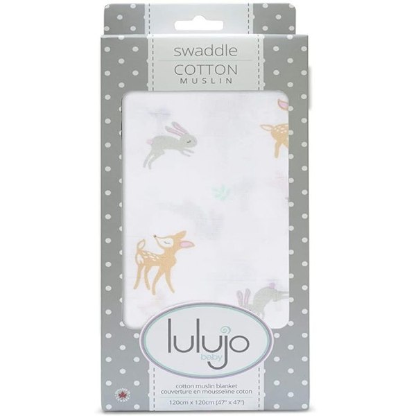 Lulujo - Muslin swaddle - Little fawn - ELEMENT FÖR BARN Beige