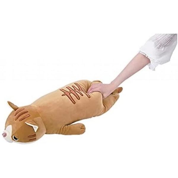 Peluche - TROUSSELIER - NEMU NEMU MUGI - Ruskea Kissa - Ultra Pehmeä - Koko L Flerfärgad