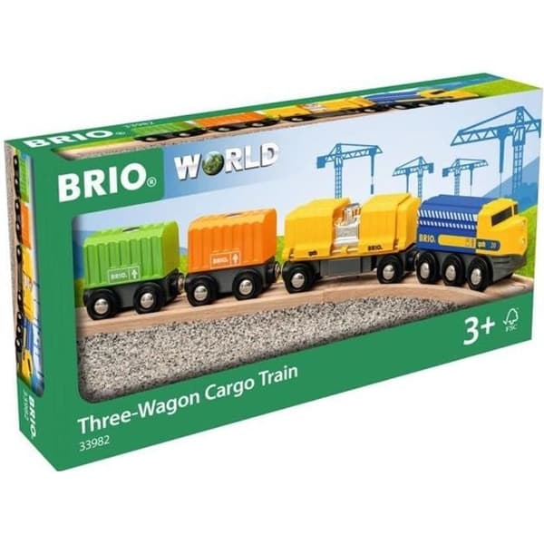 Godstog BRIO - Ravensburger - 7 dele - Blandet fra 3 år - 33982