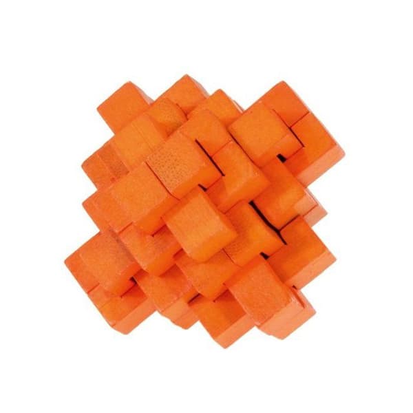 Fridolin - Orange Pineapple Bamboo Puzzle Orange